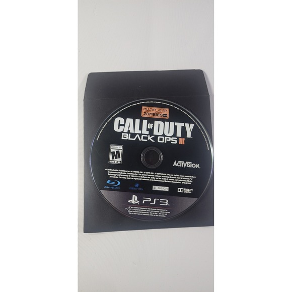 Activision Other - Call of Duty Black Ops III 3 PS3 PlayStation 3 Loose